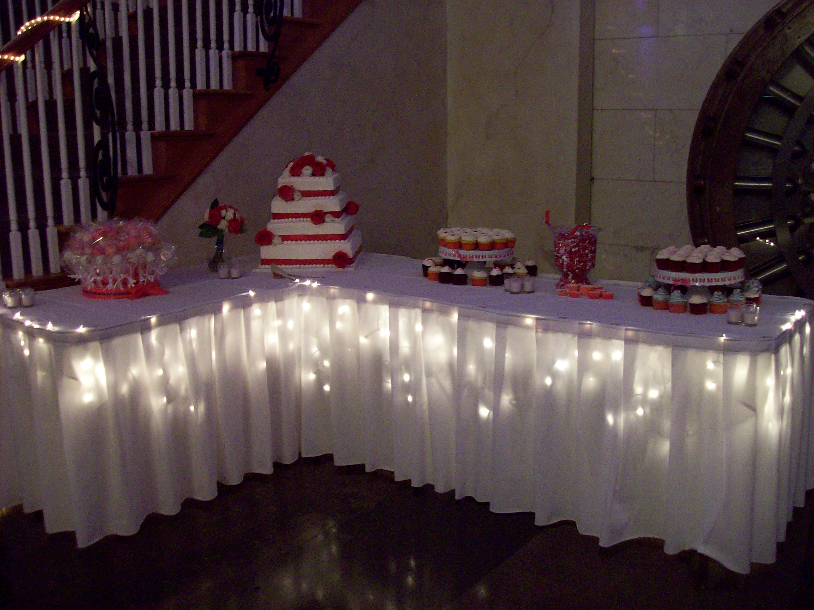 Cake and dessert table.